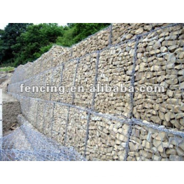 Alta calidad de 4x2x1m / 3x2x1m de la caja Gabion (10 años de fábrica)